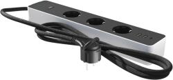 Calex Prelungitor smart Calex Smart Powersocket cu intrerupator, Wireless, 3 prize, 2x USB-A, 1x USB-C, 16A, Wi-Fi, IP20, Alb (5201001300)