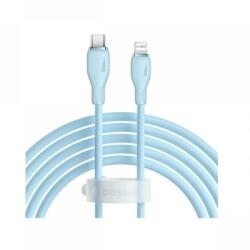 Baseus Cablu Baseus Pudding Series, 20W, Fast Charging, Lightning - USB-C, 2 metri, Albastru (P10355701311-01)