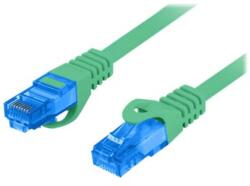 Lanberg Patchcord cat. 6A FTP 1m green (PCF6A-10CC-0100-G)
