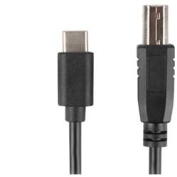 Lanberg Cable USB-C->USB-B 2.0 3m (CA-USBA-13CC-0030-BK)