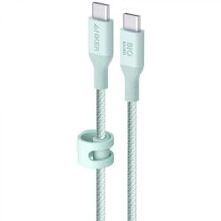 Anker Cablu Anker 544 USB-C la USB-C, 140W, 1.8m, Bio-Nylon, Verde (A80F6H61)