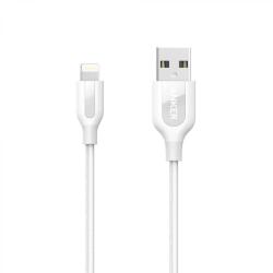 Anker Cablu Lightning Anker Premium PowerLine+, 0.91 Metri, Alb (A8121H21)