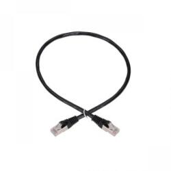 Extralink EX7584 Patch cord CAT5E FTP 0, 5m foiled twisted pair cupru negru (EX7584)