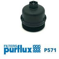 PURFLUX Capac, carcasa filtru ulei PURFLUX P571 (P571)