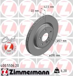 ZIMMERMANN Disc frana ZIMMERMANN 400.5506. 20 (400.5506.20)