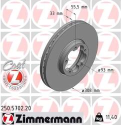 ZIMMERMANN Disc frana ZIMMERMANN 250.5702. 20 (250.5702.20)