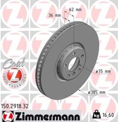 ZIMMERMANN Disc frana ZIMMERMANN 150.2918. 32 (150.2918.32)