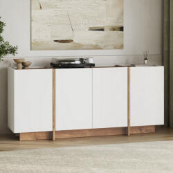 AG Neovo Dorma Komód/ konzolasztal 180 cm - Atlantic Pine / Fehér (632NRD1114)