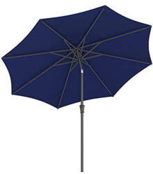 SONGMICS Napernyő teraszra, dönthető, kék, 290 cm átmérő (GPU30BU)
