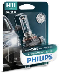 Philips Bec auto halogen Philips X-Treme Vision Pro 150 H11 55W 12V (AC50260)