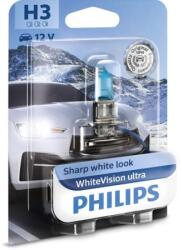 Philips Bec auto halogen Philips White Vision Ultra H3 55W 12V 12336WVUB1 (AC50251)