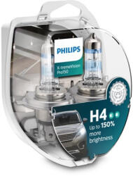 Philips Set doua becuri auto halogen Philips H4 X-Treme Vision Pro150 60/55W 12V (AC50261)