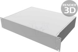 HAMMOND Carcasă aluminiu HAMMOND stand montare rack 19" 2U 422x89mm (RM2U1913SBK)