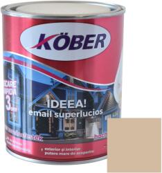 KÖBER Vopsea alchidica pentru lemn metal, Kober Ideea, interior exterior, bej, 0.75 L
