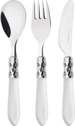 Casa Bugatti Set tacâmuri pentru copii Aladdin, transparent, 3 piese (07-S42231T) Set pentru masa bebelusi