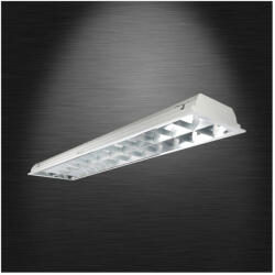 2R NEOLUX E 2X36W VG EVG álmennyezeti rácsos lámpatest T8 fénycsőhöz (T040100416)