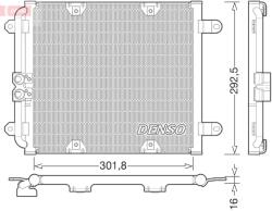 DENSO Condensator, climatizare DENSO DCN02028 (DCN02028) - fixbox
