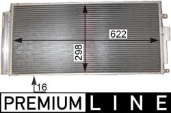 MAHLE Condensator, climatizare MAHLE AC 839 000P (AC 839 000P)