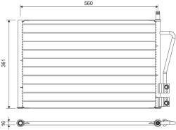 VALEO Condensator, climatizare VALEO 814083 (814083) - fixbox