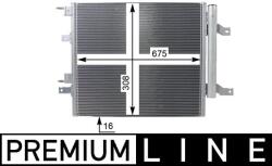 MAHLE Condensator, climatizare MAHLE AC 268 000P (AC 268 000P)