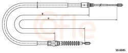 COFLE Cablu, frana de parcare COFLE 10.6045 (10.6045) - fixbox