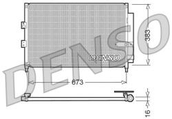 DENSO Condensator, climatizare DENSO DCN40003 (DCN40003)