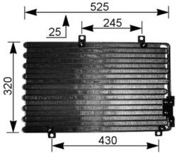 MAHLE Condensator, climatizare MAHLE AC 195 000S (AC 195 000S)