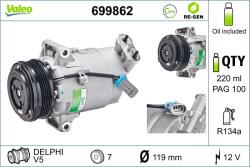 VALEO Compresor, climatizare VALEO 699862 (699862)