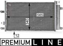 MAHLE Condensator, climatizare MAHLE AC 808 000P (AC 808 000P)
