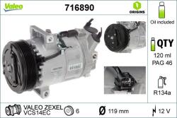 VALEO Compresor, climatizare VALEO 716890 (716890)