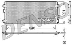 DENSO Condensator, climatizare DENSO DCN13003 (DCN13003)