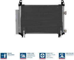 NISSENS Condensator, climatizare NISSENS 940050 (940050)