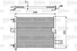 VALEO Condensator, climatizare VALEO 814422 (814422)