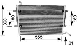 MAHLE Condensator, climatizare MAHLE AC 172 000S (AC 172 000S)