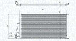 Magneti Marelli Condensator, climatizare MAGNETI MARELLI 350203861000 (350203861000) - fixbox