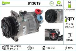 VALEO Compresor, climatizare VALEO 813619 (813619)