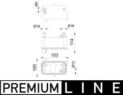 MAHLE Condensator, climatizare MAHLE AC 1199 000P (AC 1199 000P)