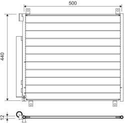 VALEO Condensator, climatizare VALEO 822655 (822655) - fixbox