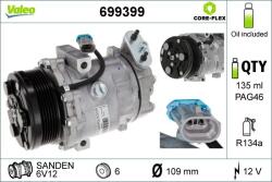 VALEO Compresor, climatizare VALEO 699399 (699399)
