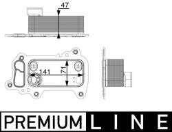 MAHLE Radiator ulei, ulei motor MAHLE CLC 79 000P (CLC 79 000P)