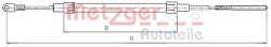 METZGER Cablu, frana de parcare METZGER 10.4135 (10.4135)