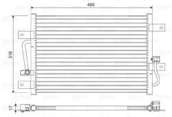 VALEO Condensator, climatizare VALEO 814426 (814426)