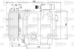 VALEO Compresor, climatizare VALEO 700874 (700874)