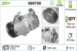 VALEO Compresor, climatizare VALEO 699750 (699750)