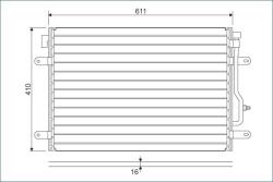 VALEO Condensator, climatizare VALEO 817741 (817741) - fixbox