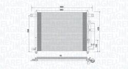 Magneti Marelli Condensator, climatizare MAGNETI MARELLI 350203943000 (350203943000) - fixbox