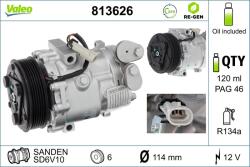 VALEO Compresor, climatizare VALEO 813626 (813626)
