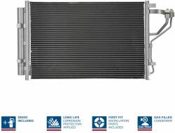 NISSENS Condensator, climatizare NISSENS 940268 (940268)