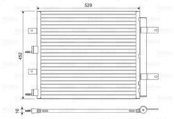 VALEO Condensator, climatizare VALEO 814196 (814196) - fixbox