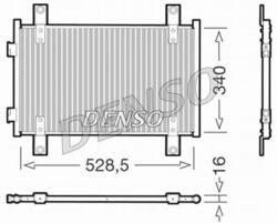 DENSO Condensator, climatizare DENSO DCN09051 (DCN09051)